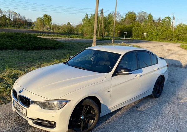 BMW Seria 3 cena 49999 przebieg: 194363, rok produkcji 2012 z Łęczna małe 67